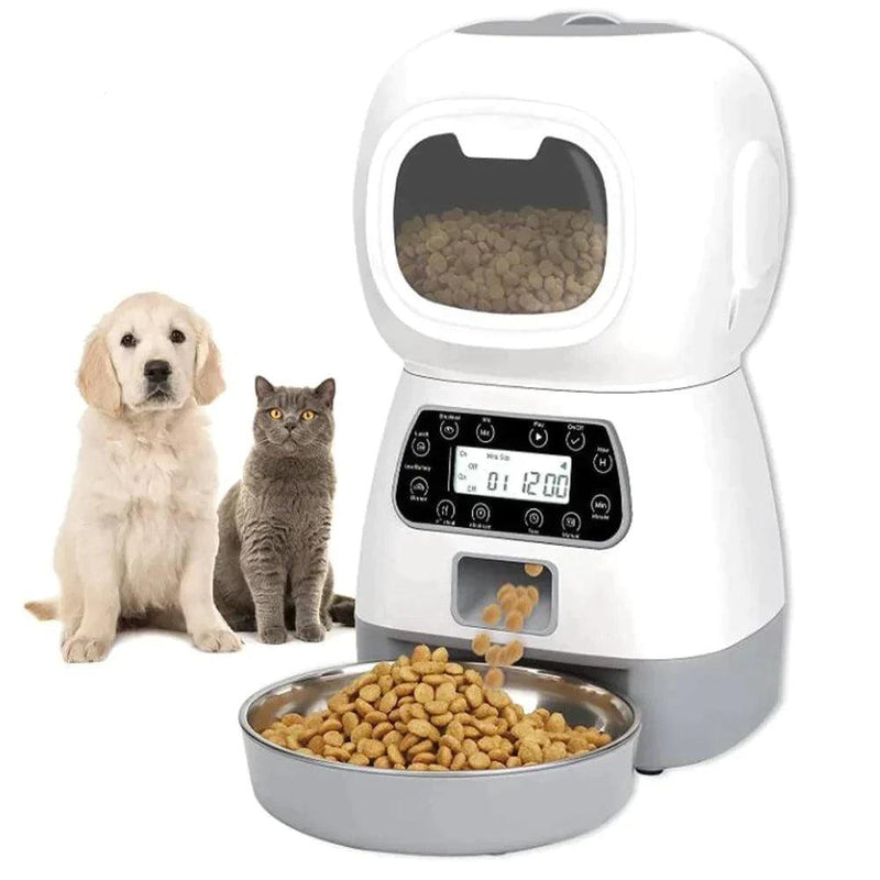 Alimentador Automático para Cães e Gatos - Omegaexpress