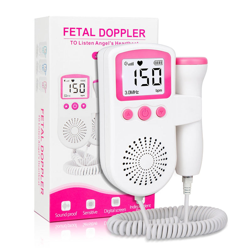 Monitor Fetal - Para ouvir o coraçãozinho do seu bebê - Omegaexpress