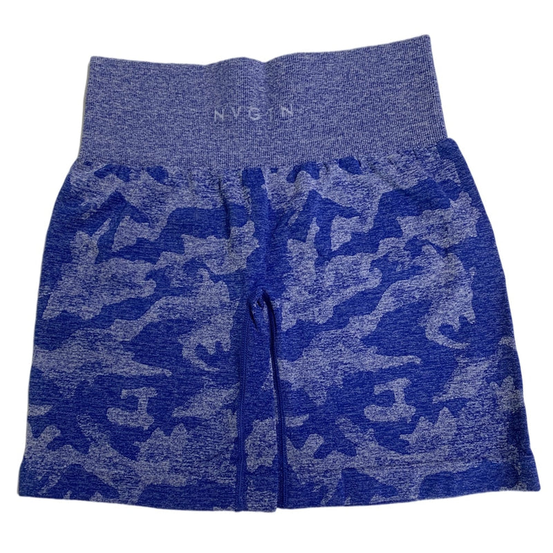 Shorts sem costura camuflado - Omegaexpress