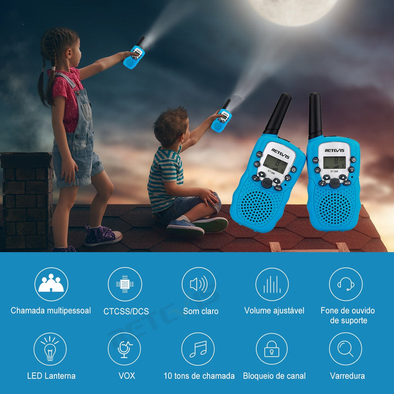 Walkie Talkie Portátil infantil - Omegaexpress